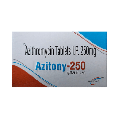 Azitrony 250 Tablet