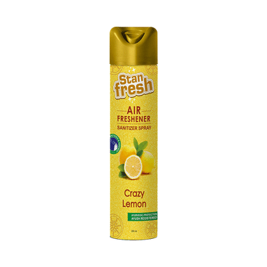 Stanfresh Air Freshener Sanitizer Spray Crazy Lemon