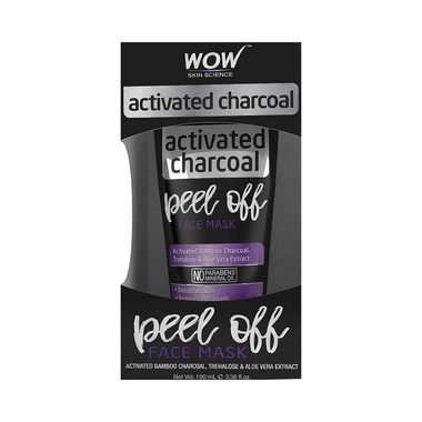 WOW Skin Science Activated Charcoal Peel Off Face Mask