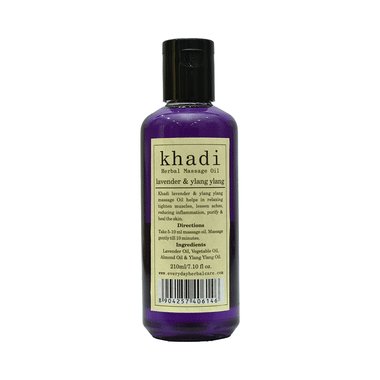 Khadi Herbal Lavender & Ylang Ylang Massage Oil