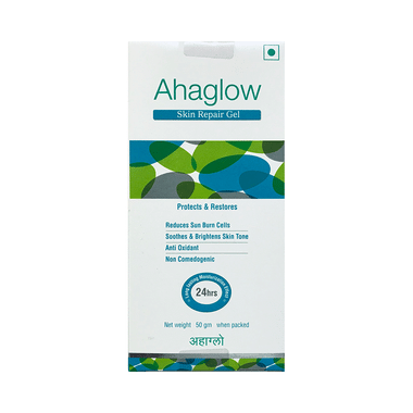 Ahaglow Skin Repair Gel | Long-Lasting Moisturising Effect | Antioxidant & Non-Comedogenic