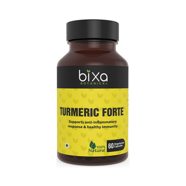 Bixa Botanical Turmeric Forte 95% Curcuminoids 450mg Vegetarian Capsule