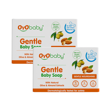 Oyo Baby Gentle Baby Soap (75gm Each)