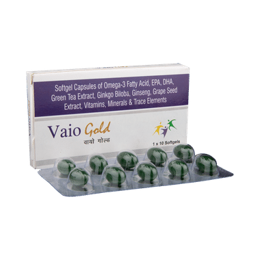 Vaio Gold Soft Gelatin Capsule