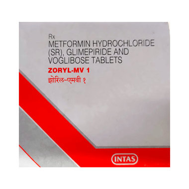 Zoryl MV 1 Tablet SR
