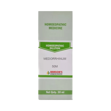 Bakson's Homeopathy Medorrhinum Dilution 50M