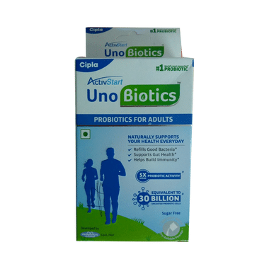 ActivStart UnoBiotics Probiotics Sachet For Adults' Gut Health | Sugar Free Sugar Free