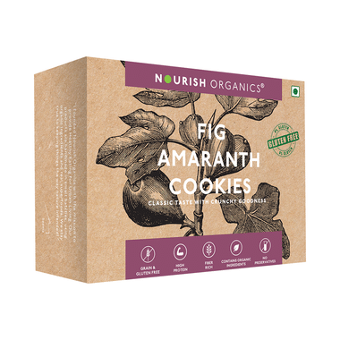 Nourish Organics Fig Amarnath Cookies