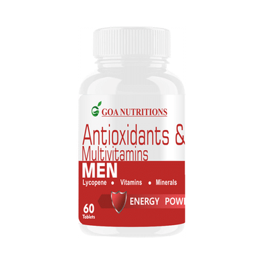 Goa Nutritions Antioxidants & Multivitamins Tablet For Men