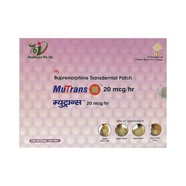 Mutrans 20mcg/hr Transdermal Patch