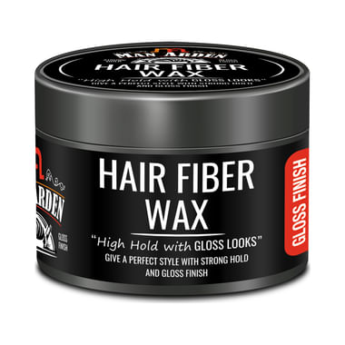 Man Arden Hair Fiber Wax High Hold With Gloss Looks