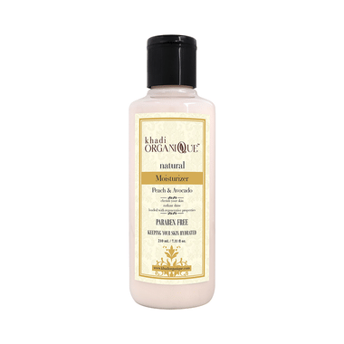 Khadi Organique Natural Moisturizer Paraben Free Peach And Avacado