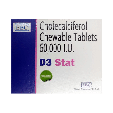 D3 Stat Chewable Tablet Sugar Free