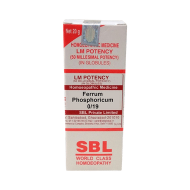 SBL Ferrum Phosphoricum 0/19 LM