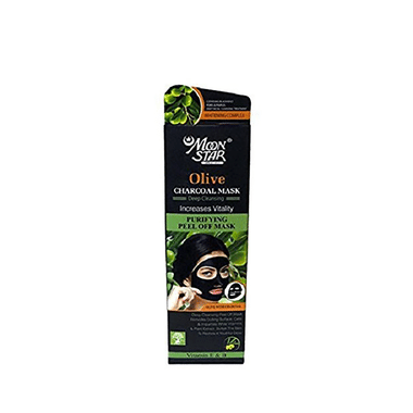 Moon Star Face Mask Olive Charcoal