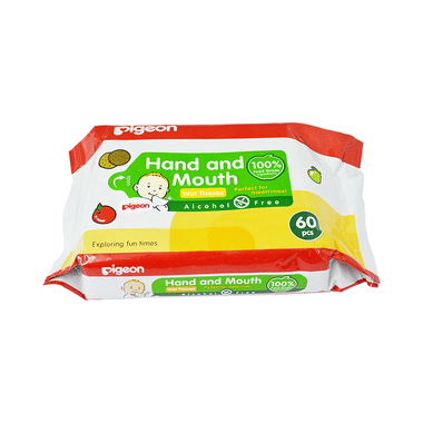 Pigeon Hand And Mouth Wipes