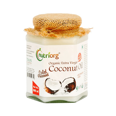 Nutriorg Cold Pressed Organic Coconut Extra Virgin Oil