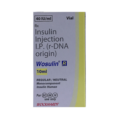 Wosulin-R 40IU/ml Injection