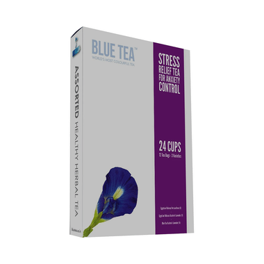 Blue Tea Stress Relief