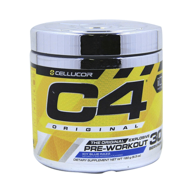 Cellucor C4 The Original Explosive Pre-Workout Icy Blue Razz