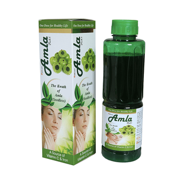 Shri Nath Amla Ras With Aloe Vera Gel 10gm Free