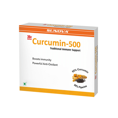 Sunova Curcumin 500 Veg Capsule