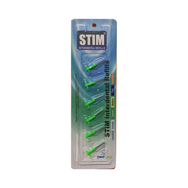 Stim Interdental Refills Green Tapered