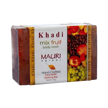 Khadi Mauri Herbal Mix Fruit Soap