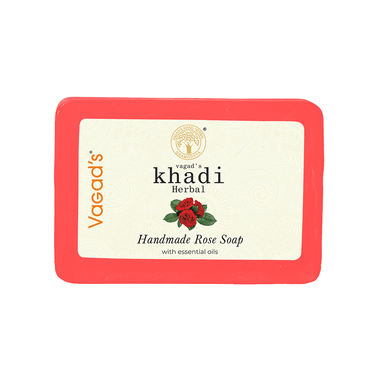 Vagad's Khadi Herbal Handmade Soap Rose Soap