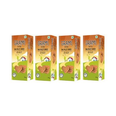 Grami Superfood Ragi Millet Cookies (75gm Each)