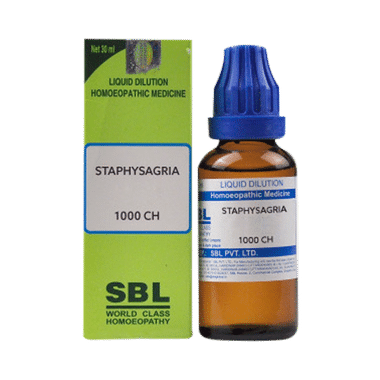 SBL Staphysagria Dilution 1000 CH