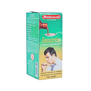 Baidyanath (Jhansi) Kasamrita Herbal Cough Syrup