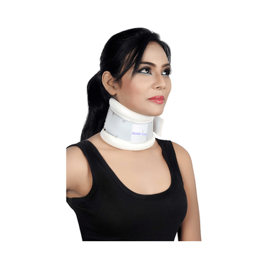 Wonder Care C103 Hard Cervical Collar Neck Support (Adjustable Height) Large