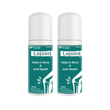 Le-vanza Food And Herbals Lejoint Oil (75ml Each)