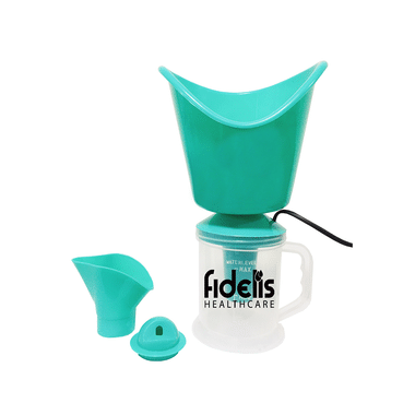 Fidelis Healthcare 3 In 1 Plastic Steam Vaporizer Green