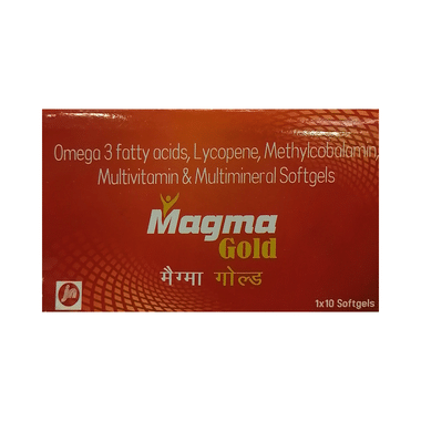 Magma Gold Soft Gelatin Capsule