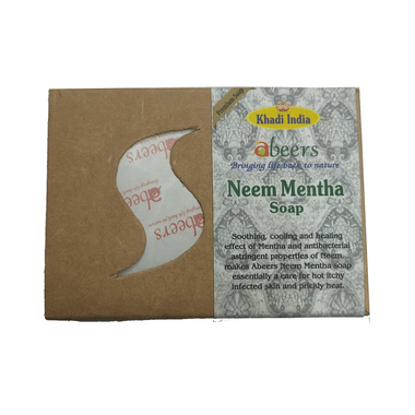 Khadi India Abeers Premium Neem Mentha Soap