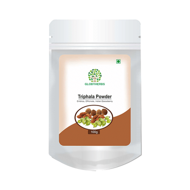 Globyherbs Triphala (Emblica, Officinale, Indian Gooseberry) Powder