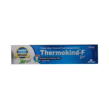 Thermokind -F Dental Gel With Fluoride | For Sensitive Teeth | Sugar Free