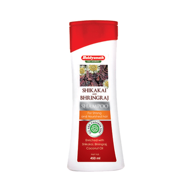 Baidyanath (Nagpur) Shikakai and Bhringraj Supports Strong And Nourished Hair Shampoo