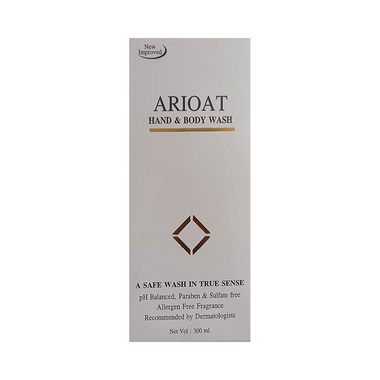 Arioat Hand & Body Wash With PH Balance For Safe Wash | Paraben & Sulphate-Free