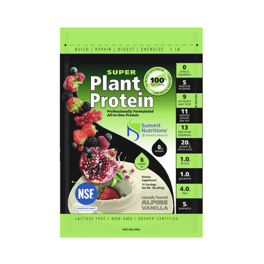 Summit Nutritions Organic Super Plant Protein Powder Vanilla