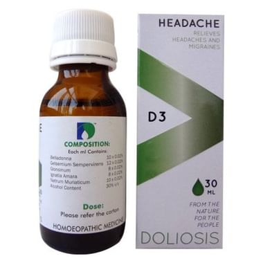 Doliosis D3 Headache Drop