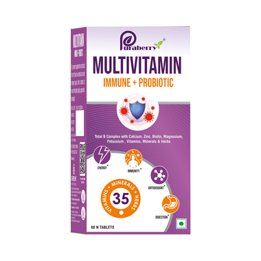 Puraberry Multivitamin Immune+Probiotic Tablet