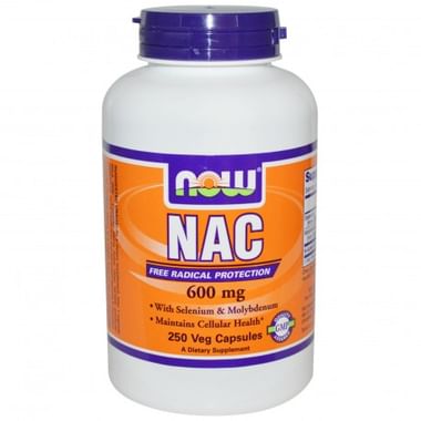 Now Foods NAC 600mg Veg Capsule