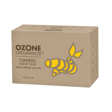 Ozone Organics Turmeric Scrub Soap