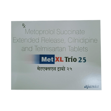 Met XL Trio 25 Tablet