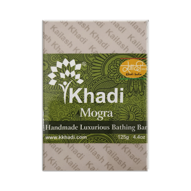 Khadi India Mogra Handmade Luxurious Bathing Bar