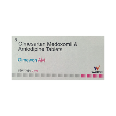 <span style='color:#626A7A'>Olmewon AM 40 Tablet</span>