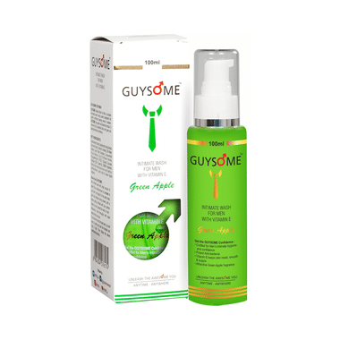 Guysome Intimate Wash For Men Green Apple